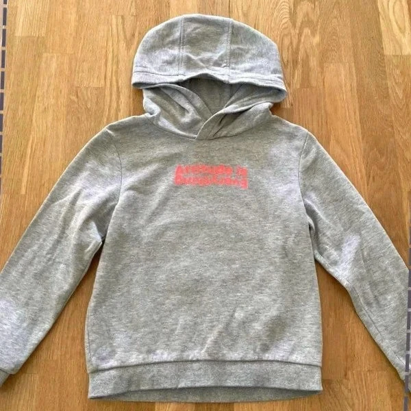 Hoodie sweat à capuche gris Kiabi 8 ans